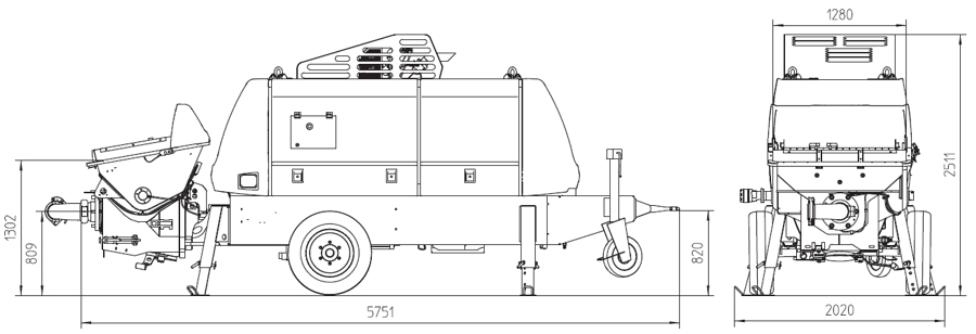 stacionarna betonpumpa schema