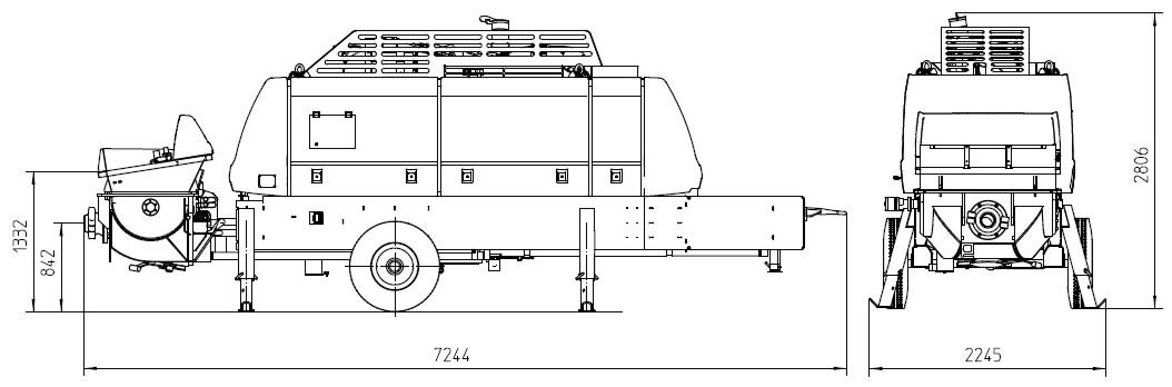 schema betonpumpy